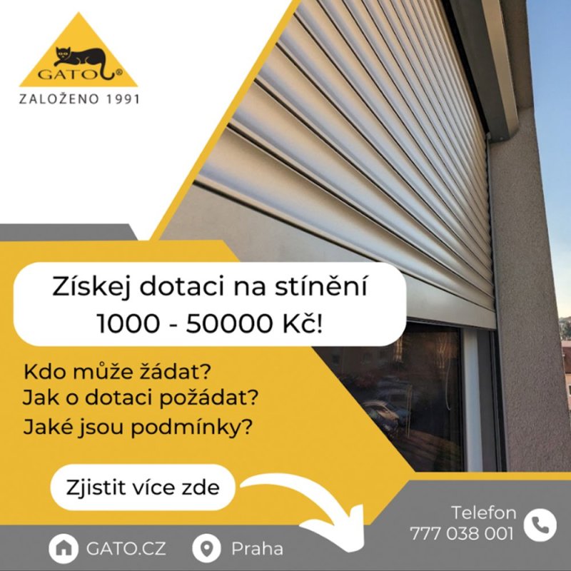 Kdo může žádat o dotace na venkovní stínění?