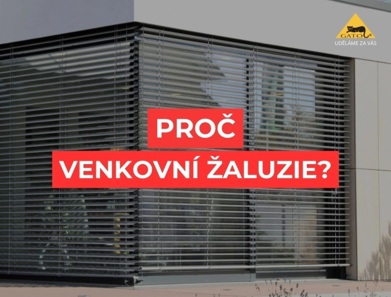 Proč zvolit venkovní žaluzie pro váš domov