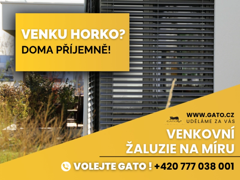 Venku horko, doma příjemně – účinná ochrana před přehříváním