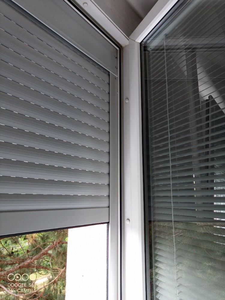 Venkovní roleta, hliníková lamela s polyuretanem