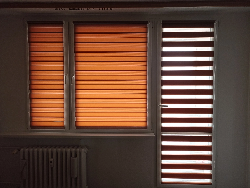 Interiérová roleta Den a noc