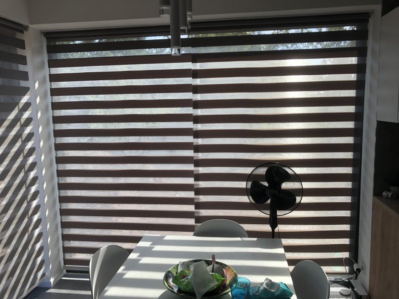 Interiérová roleta den a noc, nekonečný řetízek