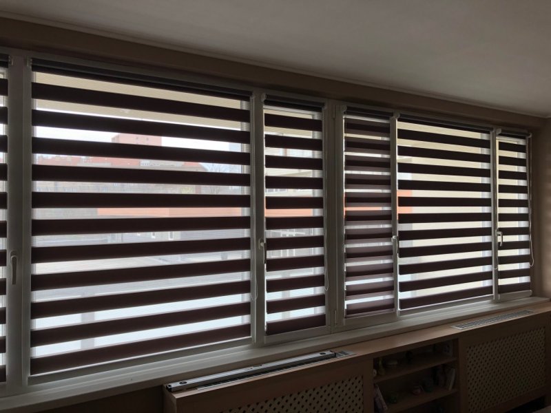 Interiérová roleta den a noc, nekonečný řetízek